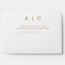 Search for gold wedding envelopes Modern