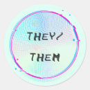 Search for them stickers Pronouns