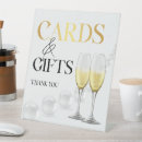 Search for gold bridal shower signs Champagne