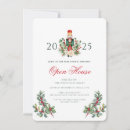 Search for open house christmas invitations Watercolor