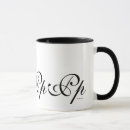 Search for p monogram mugs Initial