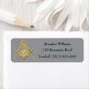 Search for freemasonry return address labels Masonic
