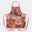 Search for flowers aprons Initials