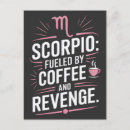 Search for scorpio horoscope postcards Zodiac