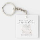 Search for womens book key rings For her