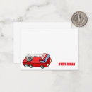 Search for trucks note cards Fire truck