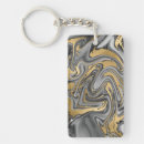 Search for abstract gold key rings Marbled