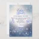 Search for snowflake design invitations Gender neutral