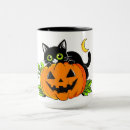 Search for black cats mugs Cute black cat
