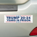 Search for trump prison bumper stickers Lock him up