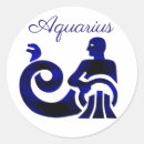 Search for aquarius water bearer stickers Blue