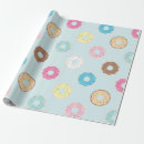 Search for doughnut wrapping paper Cute