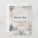 Search for tree rehearsal dinner invitations Wood