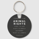 Search for animal rights key rings Vegan