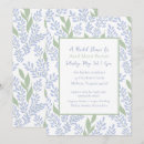 Search for lavender bridal shower invitations Elegant modern floral