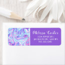 Search for blue marble return address labels Pink