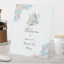 Search for tea welcome party signs Vintage