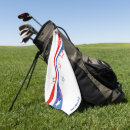 Search for red white and blue golf towels Stars