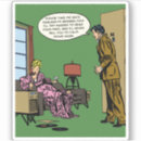 Search for retro couple stickers Romance