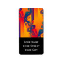 Search for art design return address labels Fractal