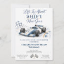 Search for race car baby shower invitations Gender neutral