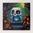 Search for pixel art puzzles Halloween