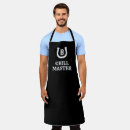 Search for monogram black aprons Bbq