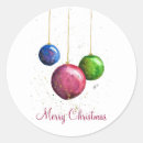 Search for christmas bauble stickers Colourful