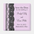 Search for black lace save the dates Vintage