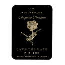 Search for 50th birthday save the dates Elegant