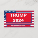 Search for trump business cards President