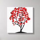 Search for heart leaf tree posters Red