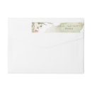 Search for tropical flower return address labels Elegant