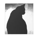 Search for black cat notepads Silhouette