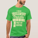 Search for crossword puzzle tshirts Birthday