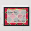 Search for red and gold birthday invitations Sparkle
