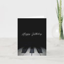 Search for piano birthday cards Musician