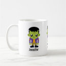 Search for green creature mugs Frankenstein