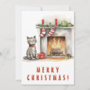 Search for fireplace christmas cards Cute