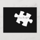 Search for puzzle postcards White