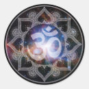 Search for sanskrit om stickers Meditation