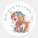 Search for cute rainbow unicorn stickers Girly