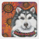 Search for malamute stickers Alaskan malamute pup
