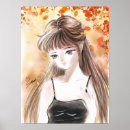 Search for japanese anime posters Girl