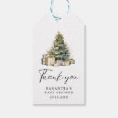 Search for christmas tree gift tags Winter baby shower