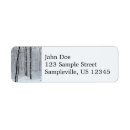 Search for snowy trees return address labels Forest