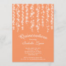 Search for peach quinceanera invitations Party