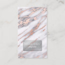 Search for rose gold metal business cards Chic