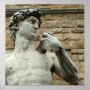 Search for statue of david posters Michelangelo