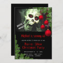 Search for creepy christmas invitations Santa
